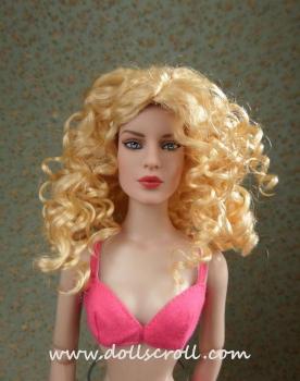 Tonner - Tyler Wentworth - Blonde Curly Wig - Perruque